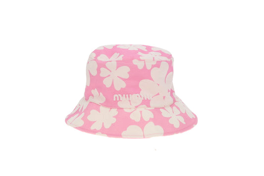 Miu Miu Bucket Hat Pink Floral (M)