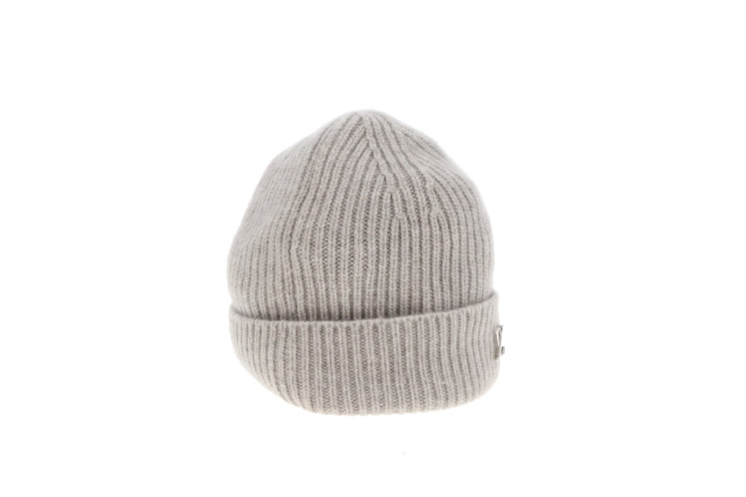 Louis Vuitton LV Spark Beanie Grey 100% Cashmere