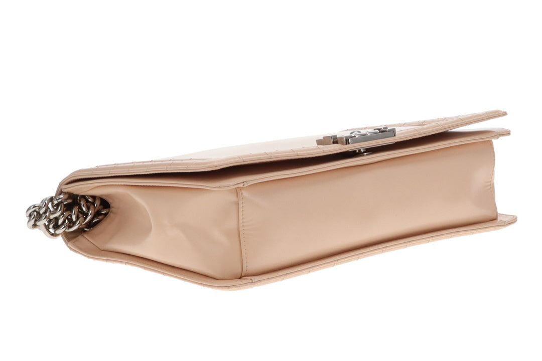 Chanel Boy Bag Large Beige Smooth Leather SHW 2012