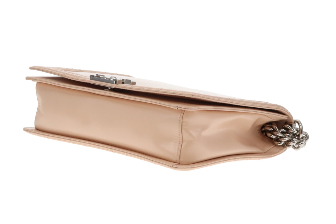 Chanel Boy Bag Large Beige Smooth Leather SHW 2012