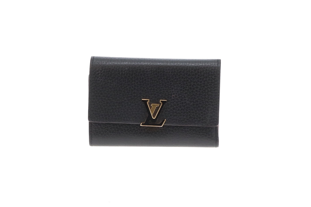Portefeuille Capucines Louis Vuitton Noir et rose MI2178 - 2018