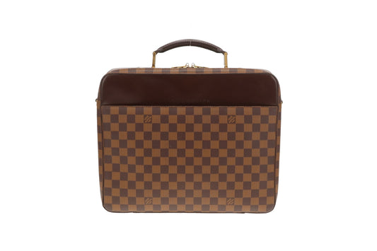 Louis Vuitton Porte Ordinateur Sabana Laptop Case Damier Ebene Vintage