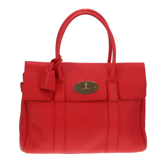 Mulberry Bayswater Red Classic Grain