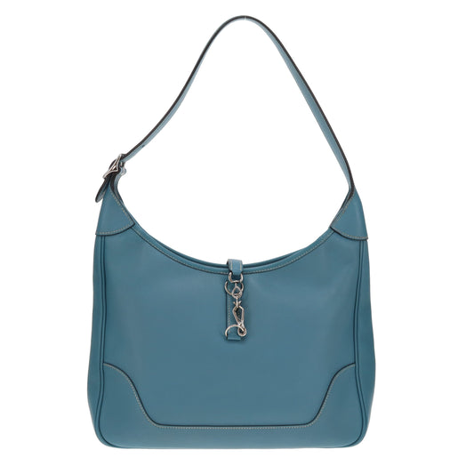 Hermes Trim 31 Blue Jean Epsom PHW 2006