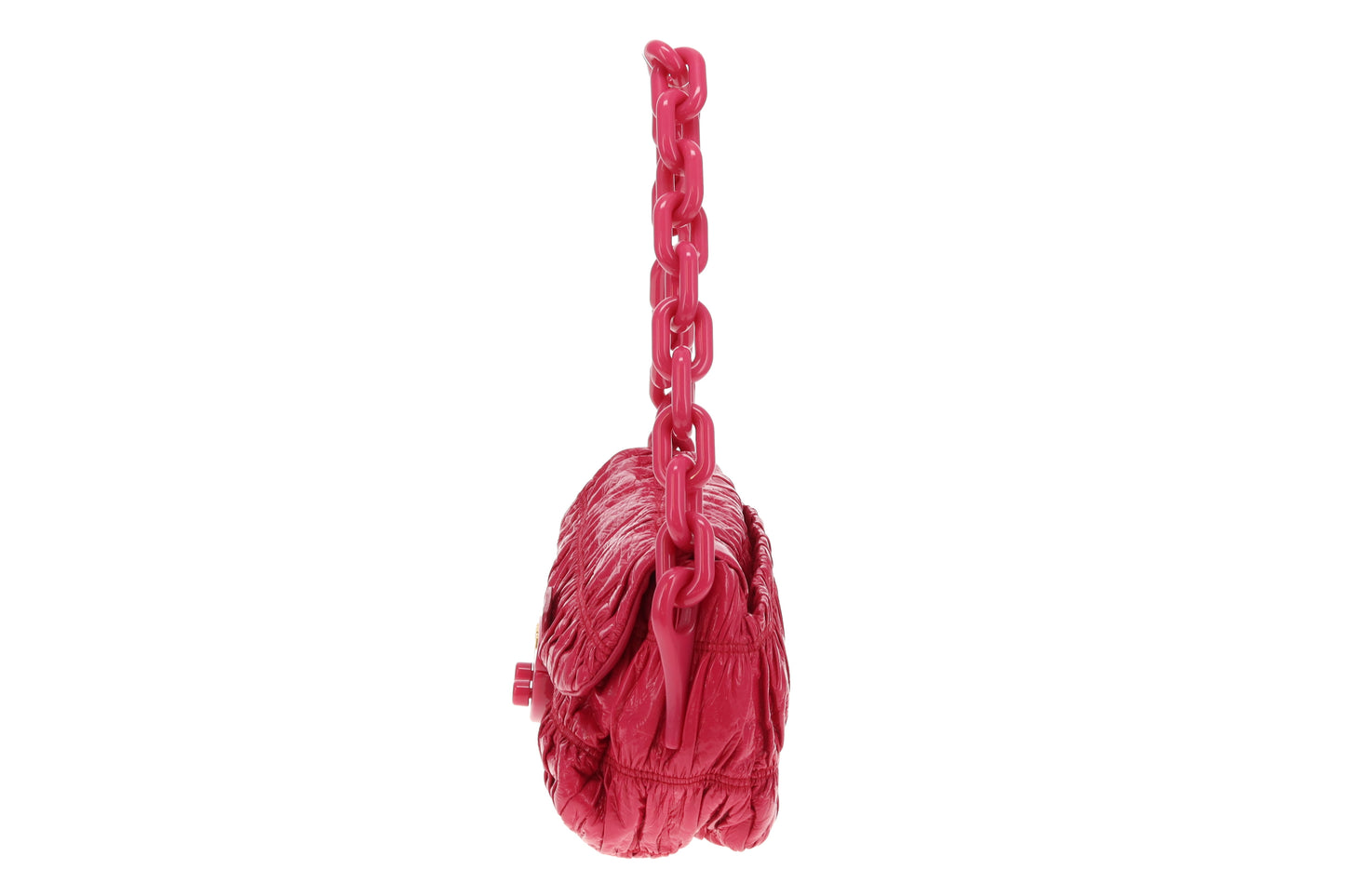Prada Vernice Gaufre Fuxia Bag