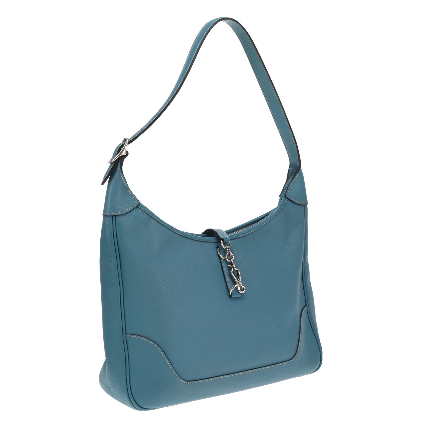 Hermes Trim 31 Blue Jean Epsom PHW 2006