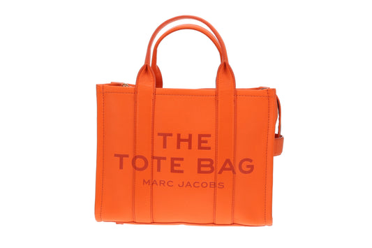 Marc Jacobs The Tote Bag Medium Orange with 2 Straps
