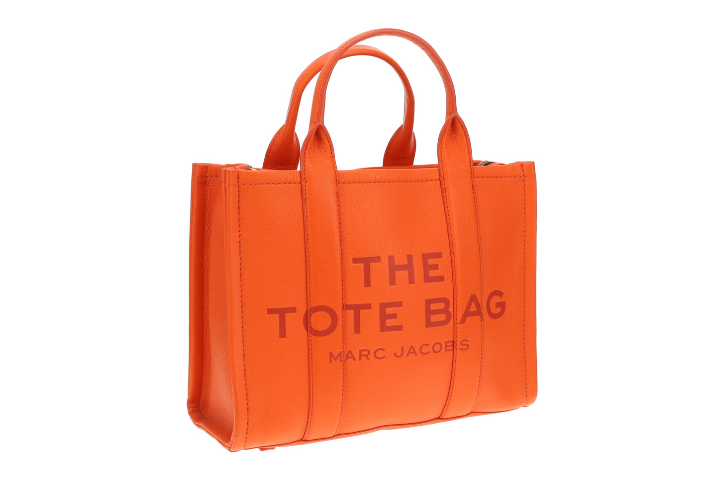 Marc Jacobs The Tote Bag Medium Orange with 2 Straps
