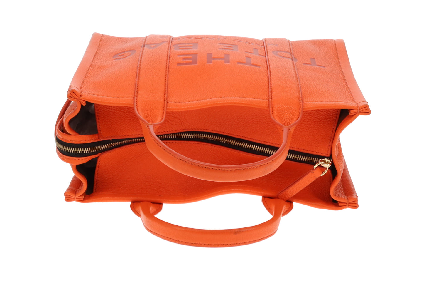 Marc Jacobs The Tote Bag Medium Orange with 2 Straps