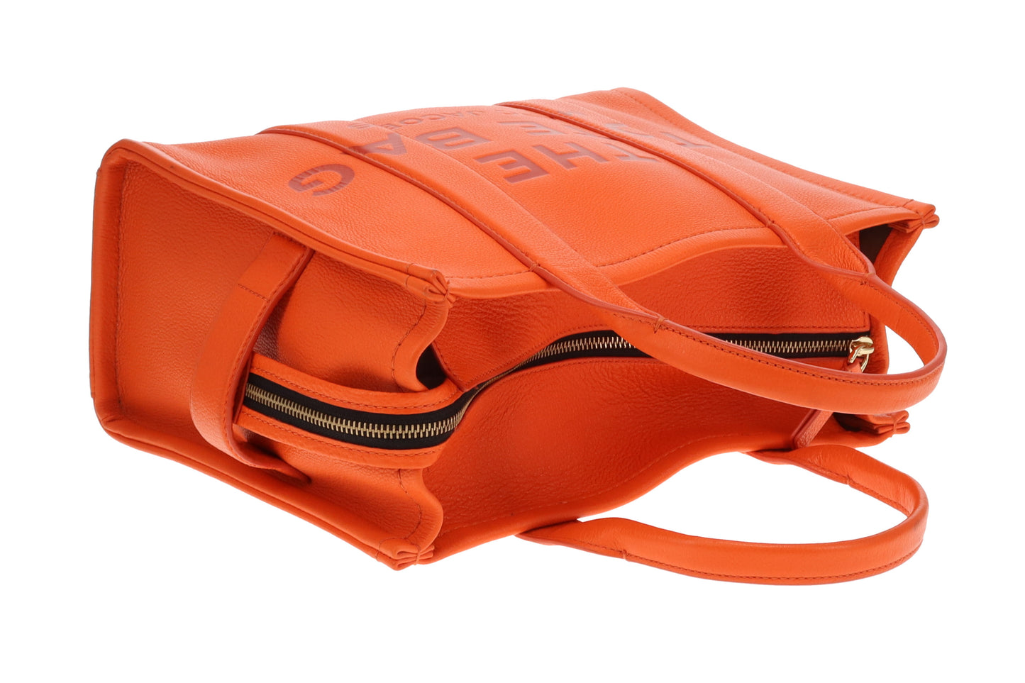 Marc Jacobs The Tote Bag Medium Orange with 2 Straps