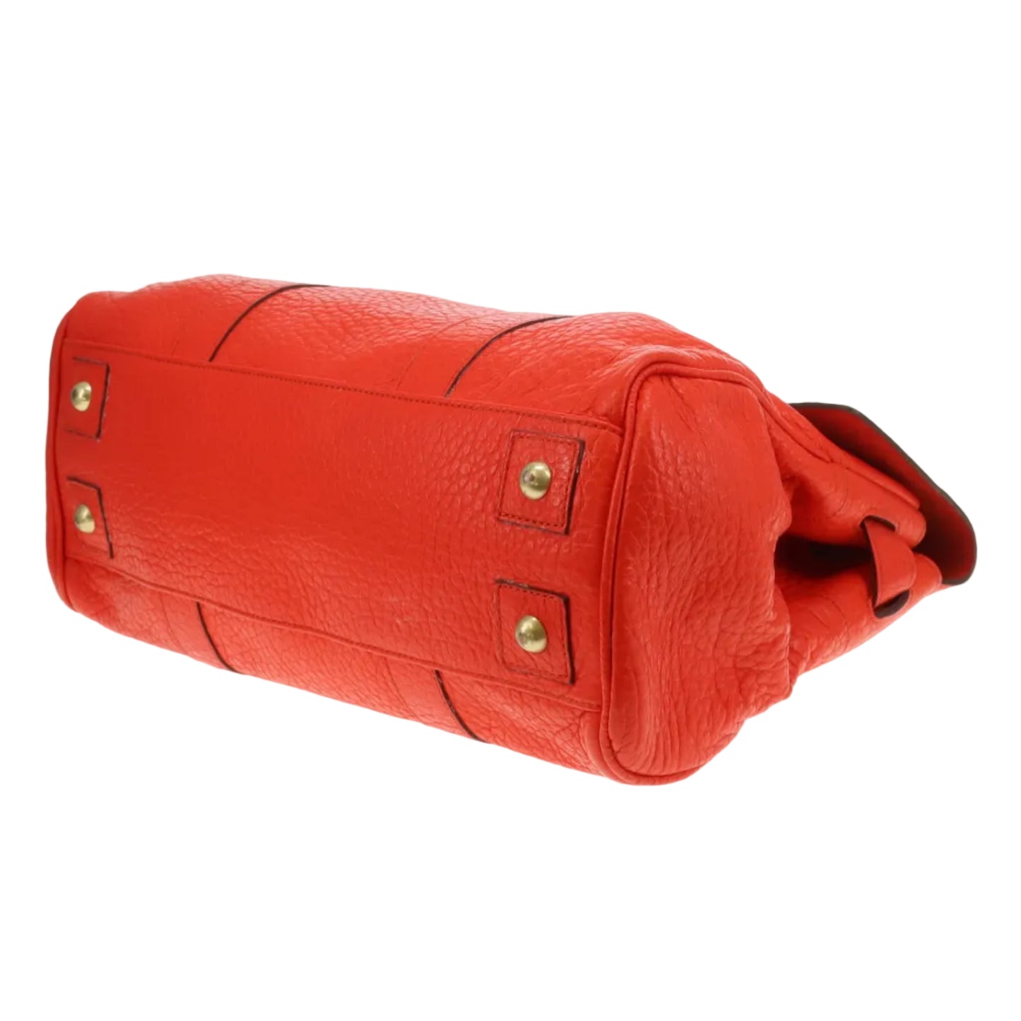 Mulberry Bayswater Red Shiny Grained Leather