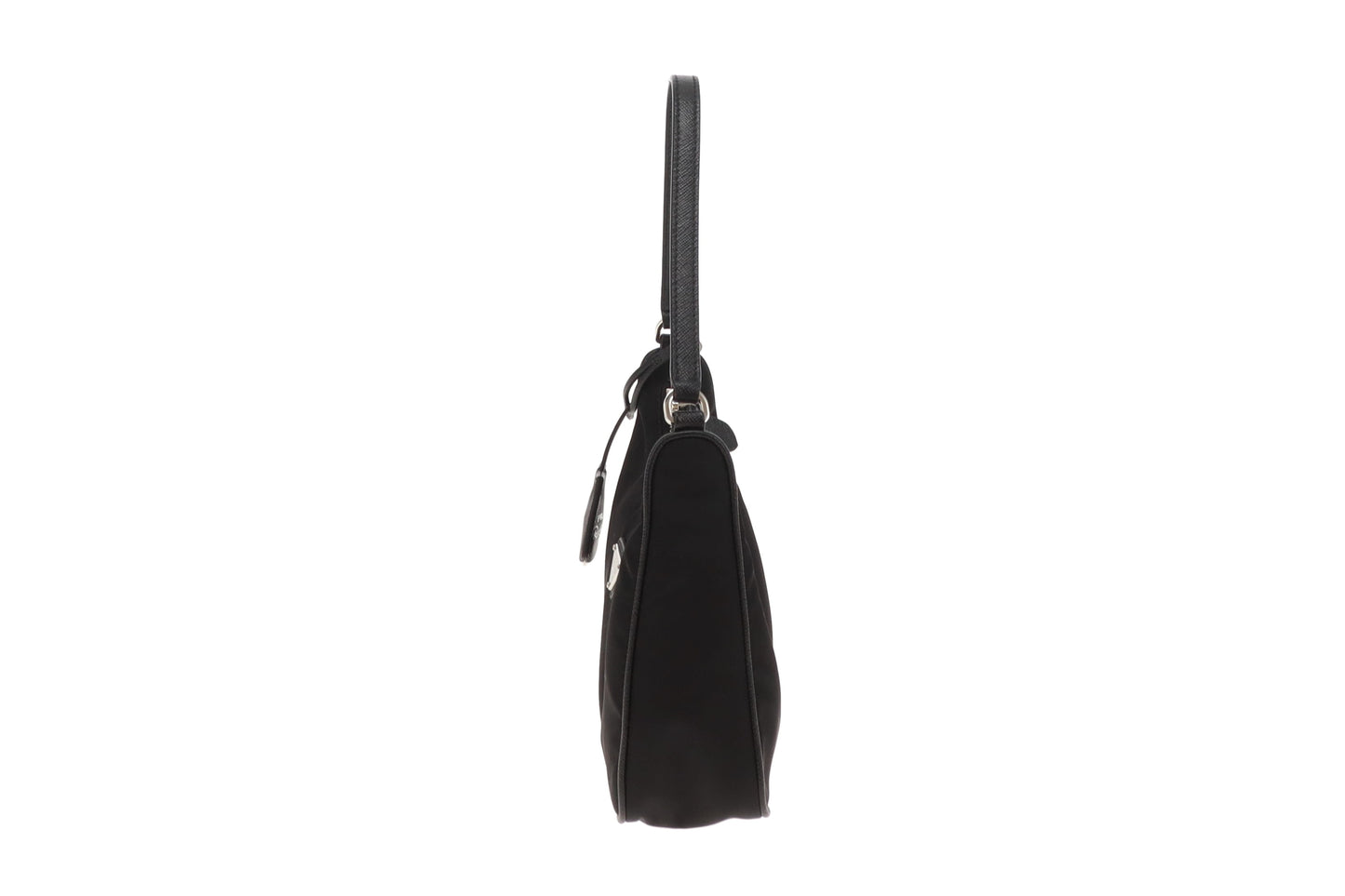 Prada Re-Edition 2005 Mini Bag Black Nylon and Saffiano
