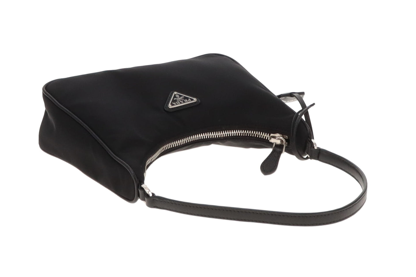 Prada Re-Edition 2005 Mini Bag Black Nylon and Saffiano
