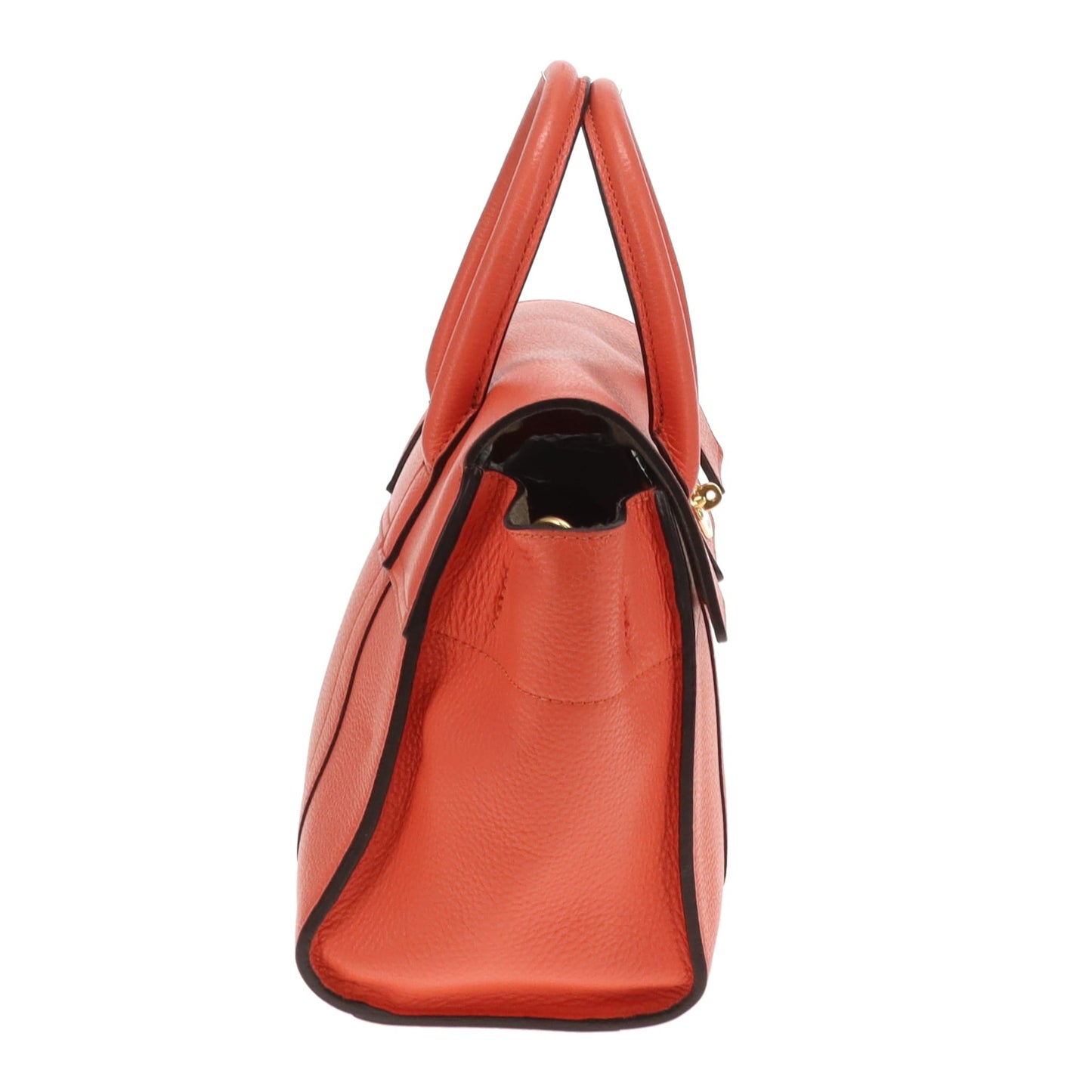 Mulberry Small Bayswater Coral Rose Small Classic Grain