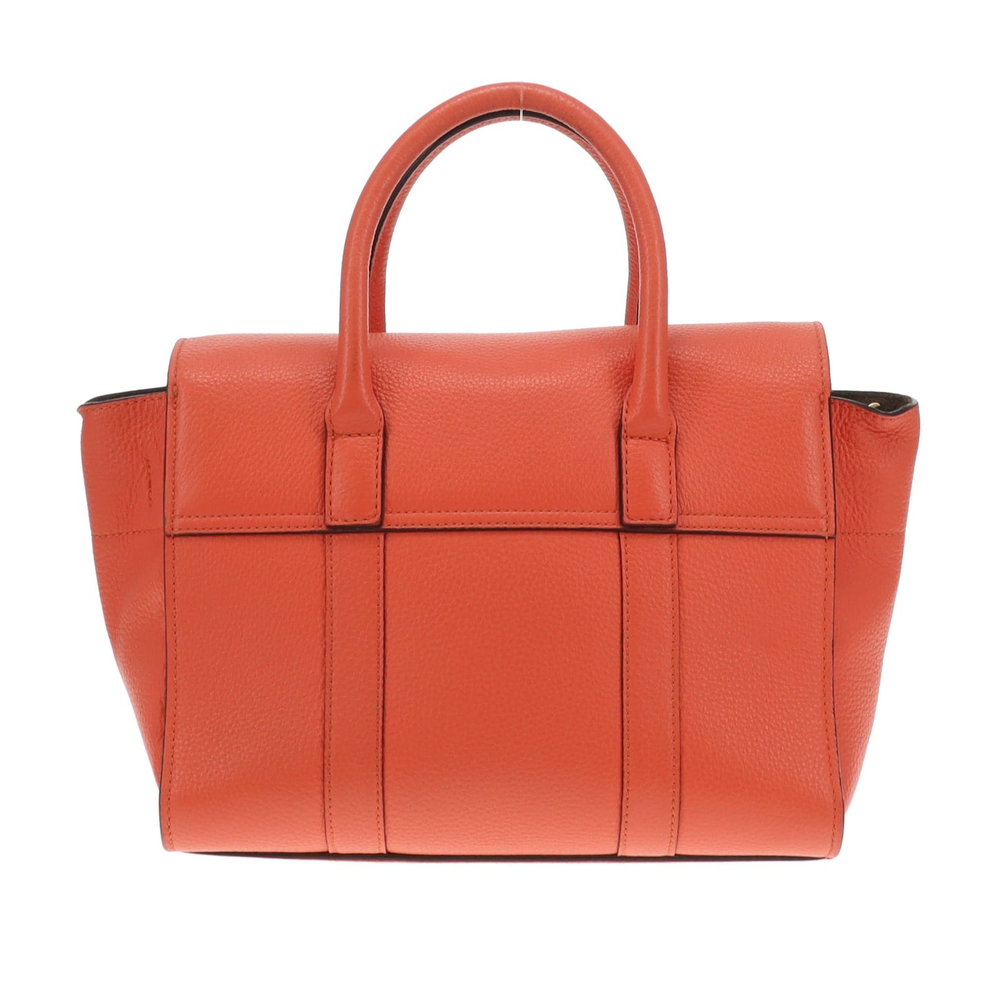 Mulberry Small Bayswater Coral Rose Small Classic Grain