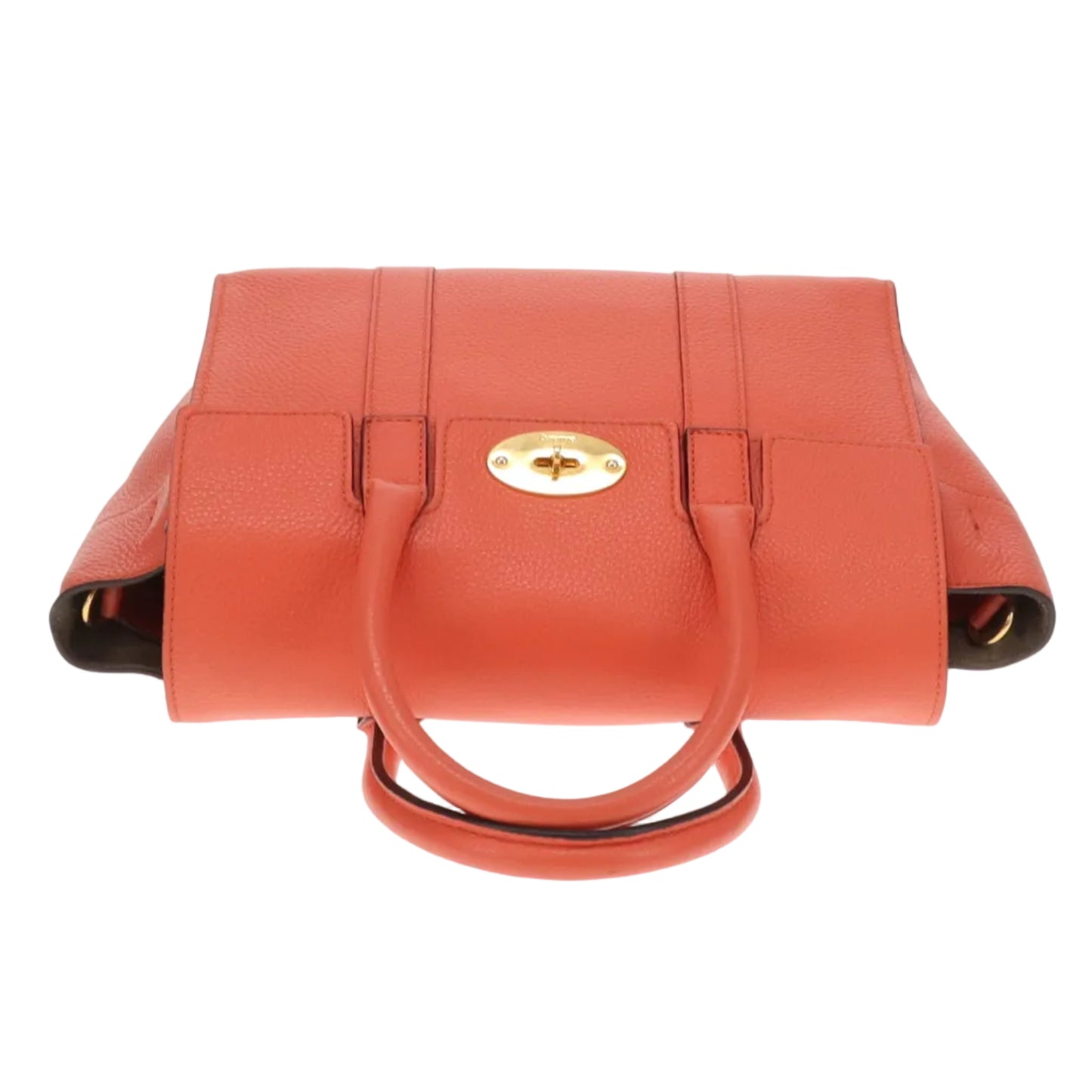 Mulberry Small Bayswater Coral Rose Small Classic Grain