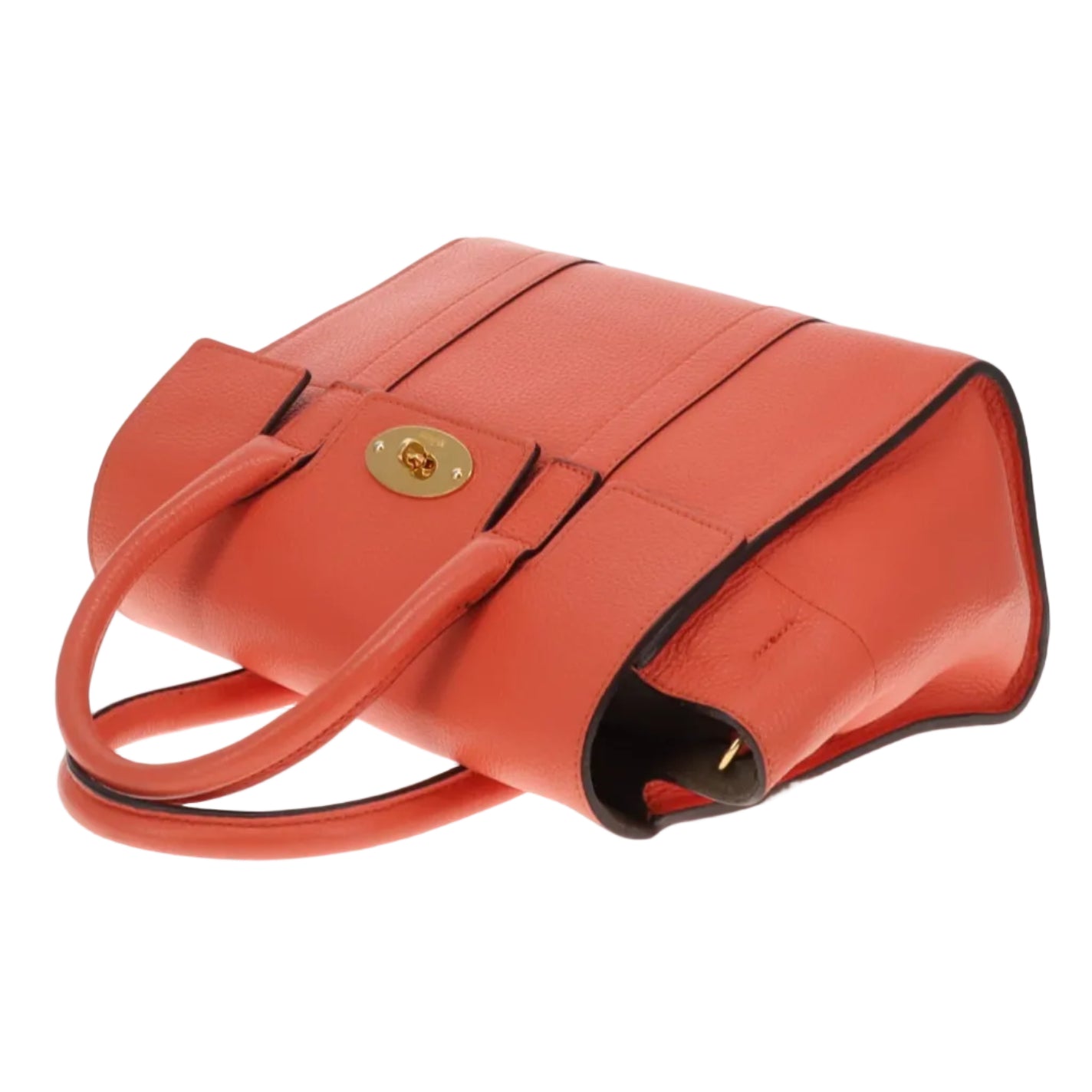 Mulberry Small Bayswater Coral Rose Small Classic Grain