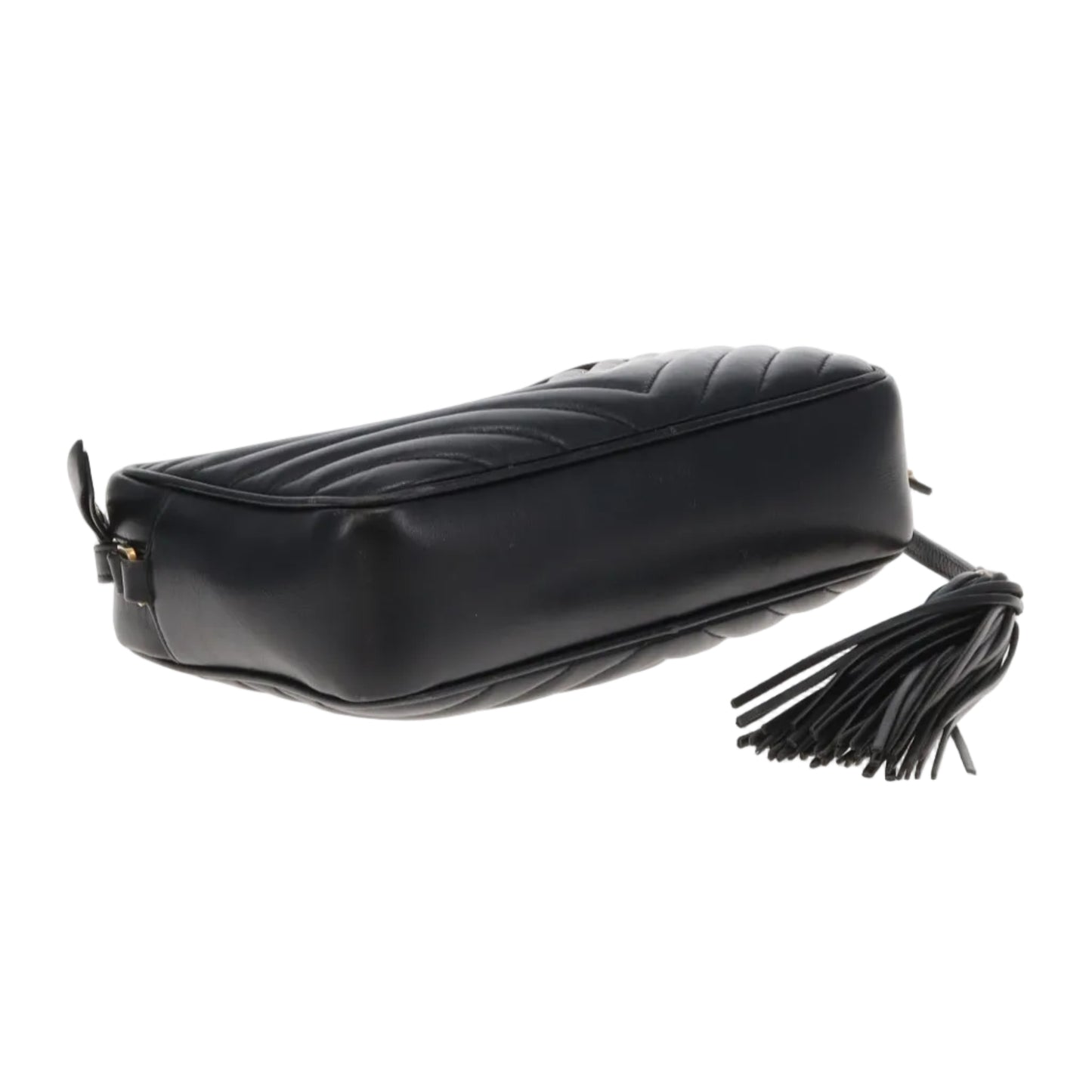 Saint Laurent Lou Camera Bag Black Chevron GHW 2019
