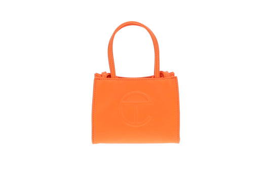 Telfar Small Shopping Bag Vegan Leather Orange