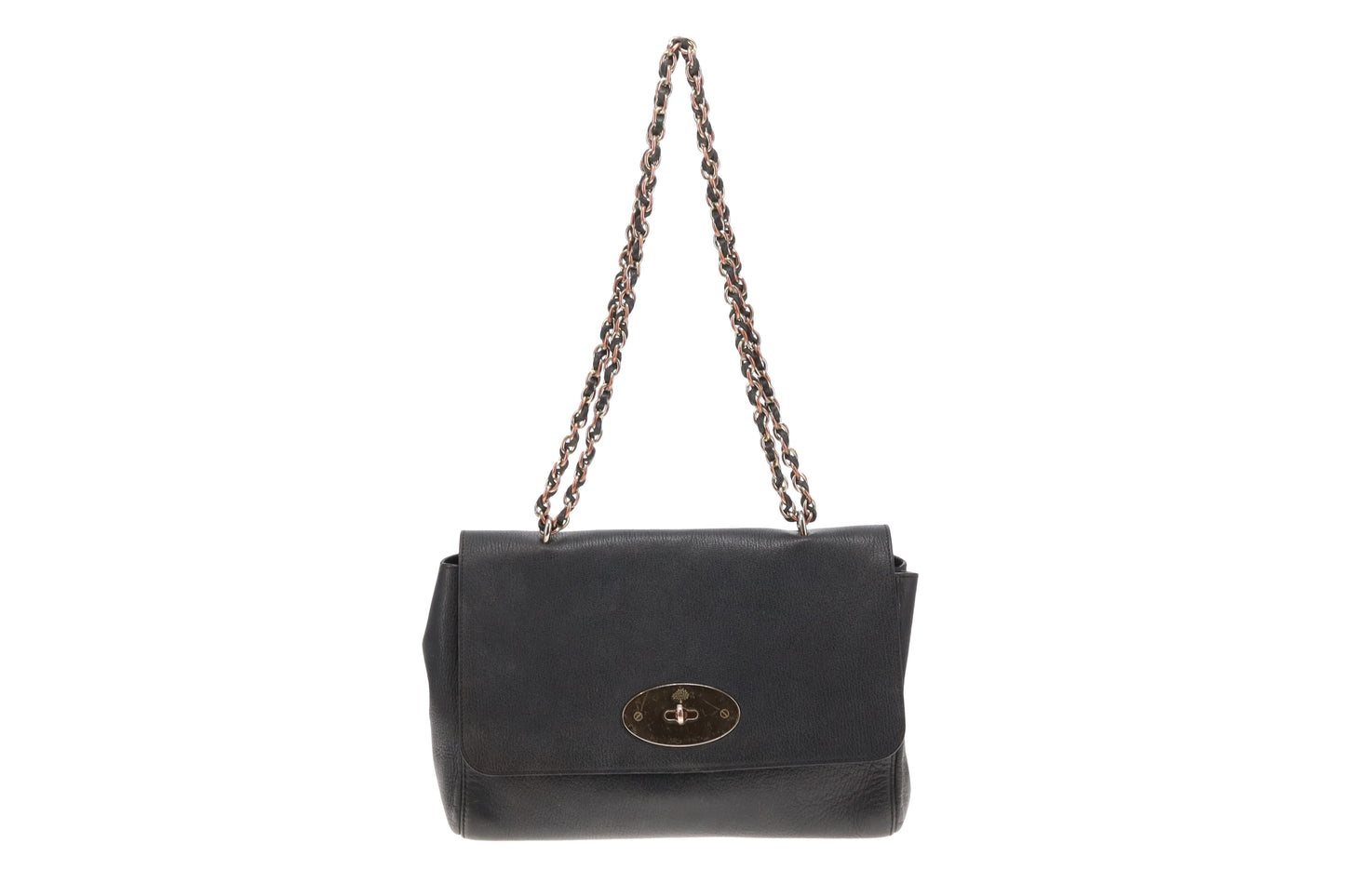 Mulberry Lily Medium Black Leather