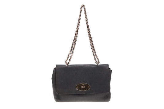 Mulberry Lily Medium Black Leather