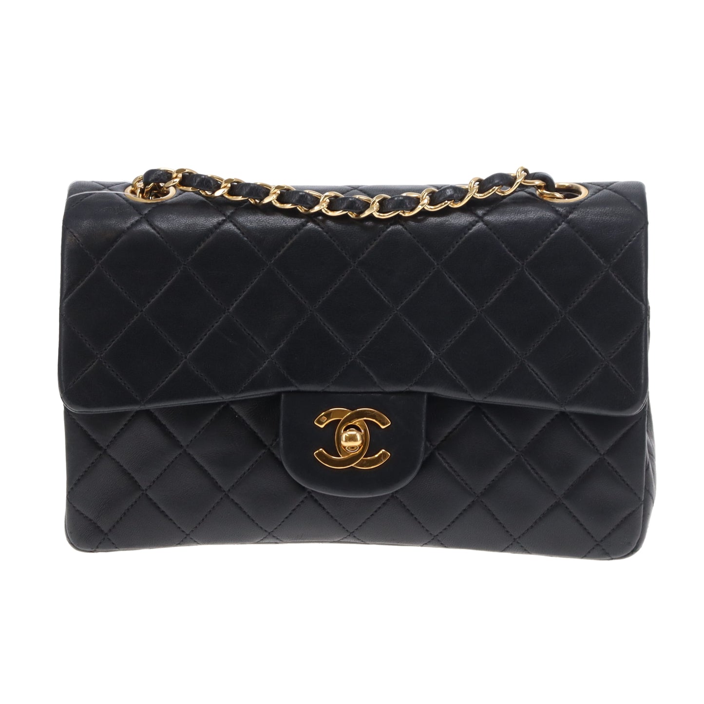Chanel Classic Double Flap Small Black GHW 1991/94