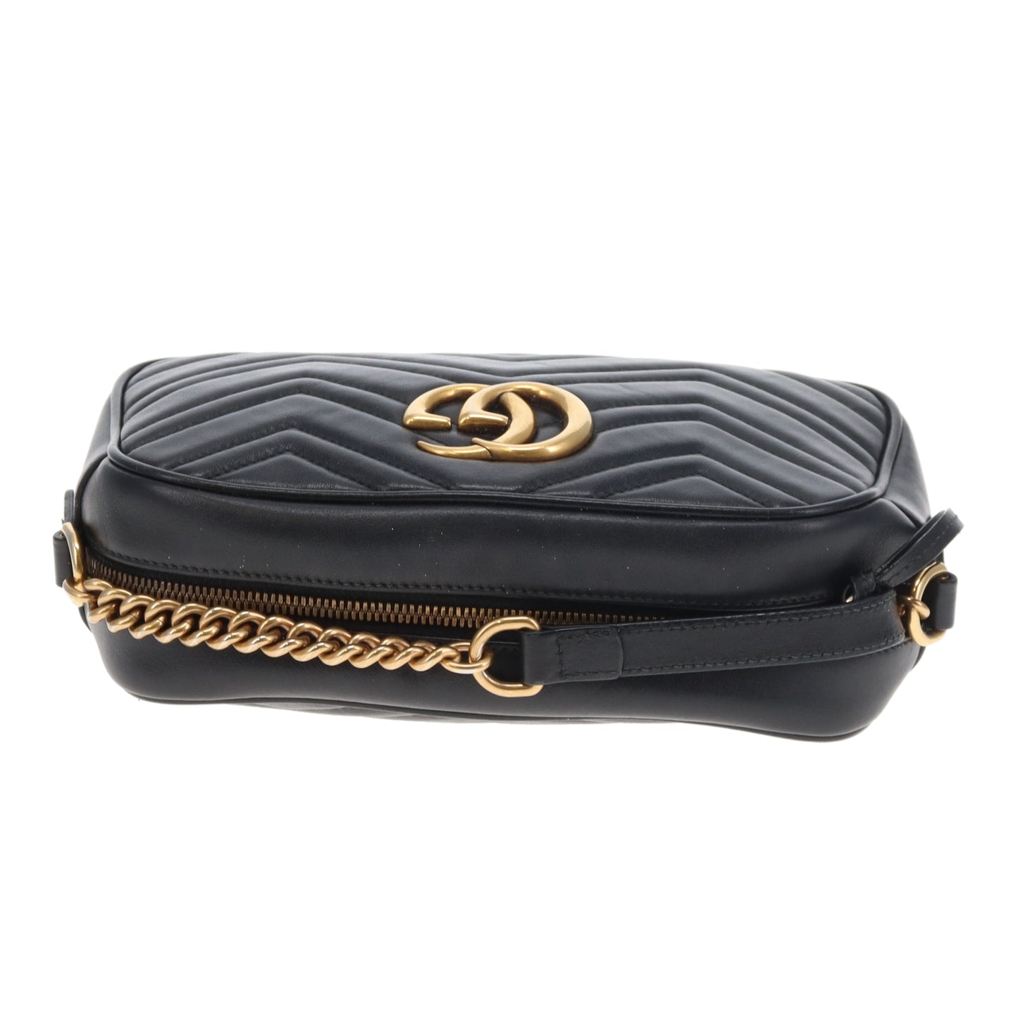 Gucci Marmont Camera Bag Black GHW