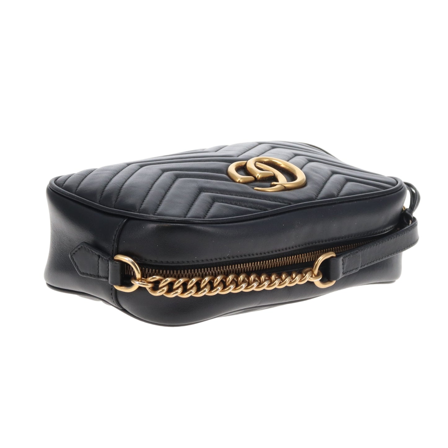 Gucci Marmont Camera Bag Black GHW