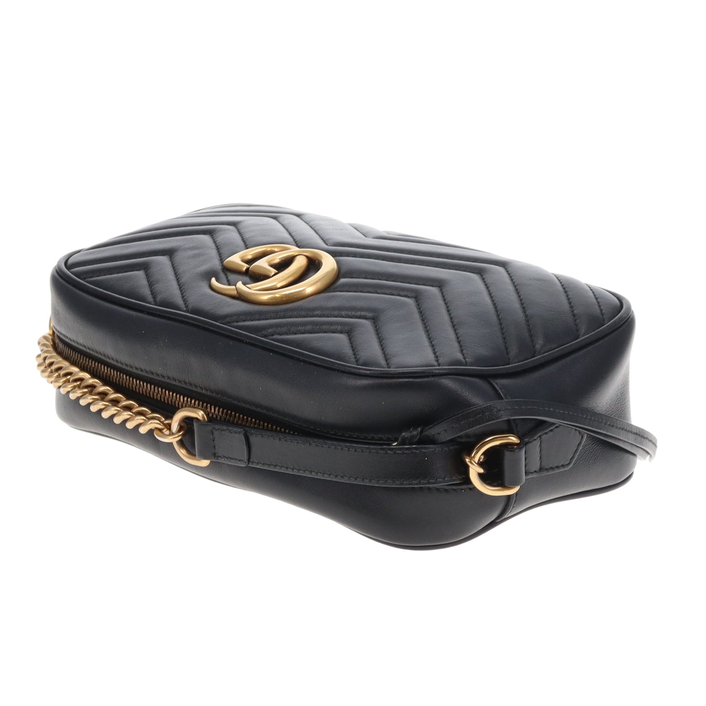 Gucci Marmont Camera Bag Black GHW