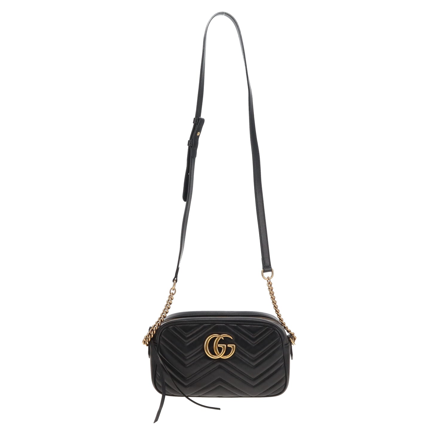 Gucci Marmont Camera Bag Black GHW