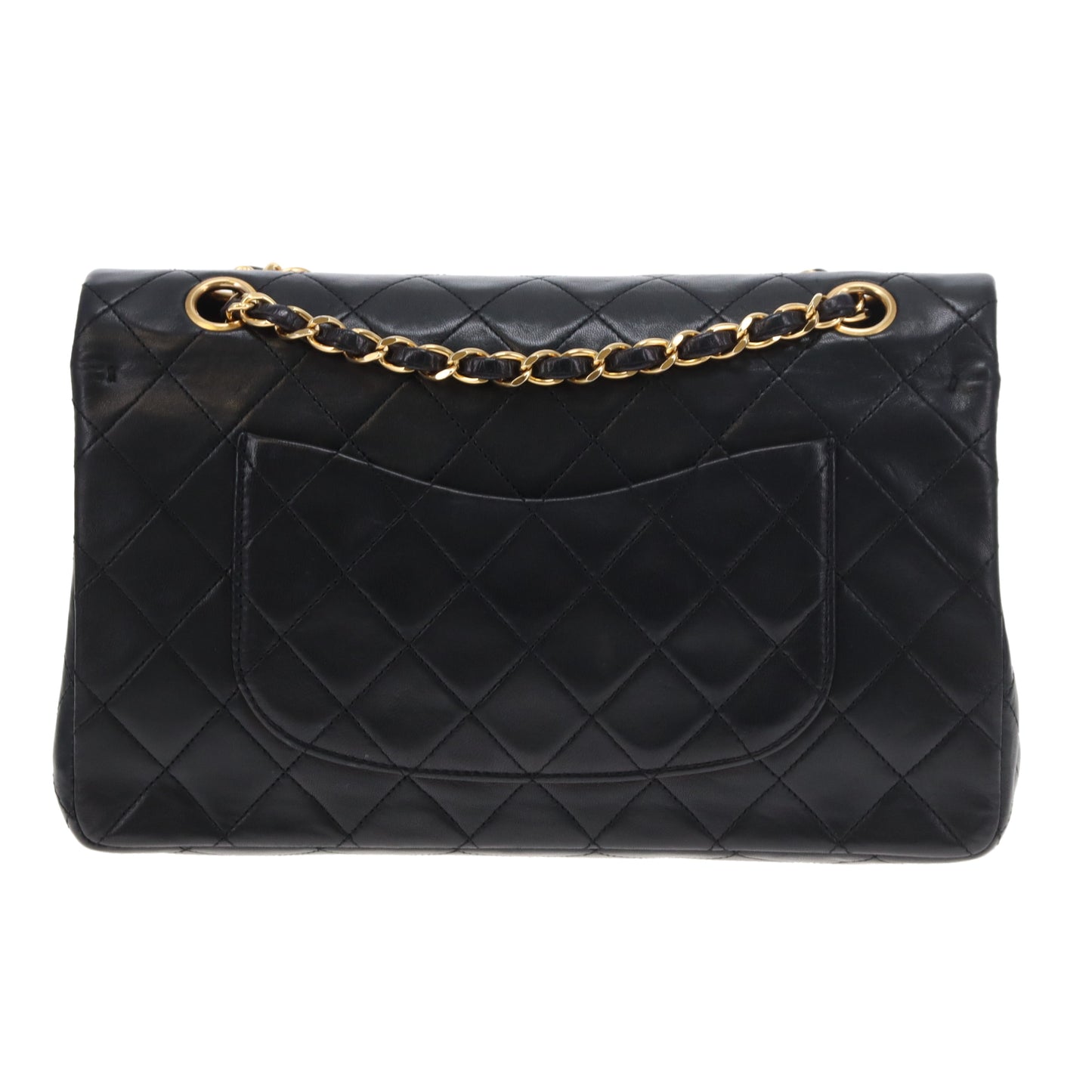 Chanel Classic Double Flap Medium Black GHW 1989/91