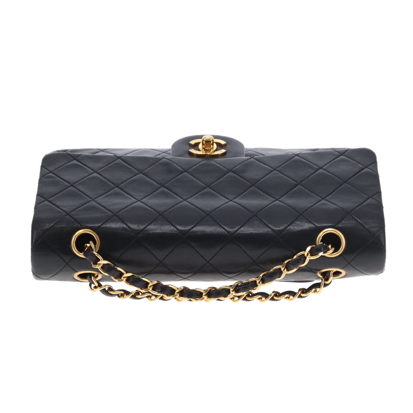 Chanel Classic Double Flap Medium Black GHW 1989/91