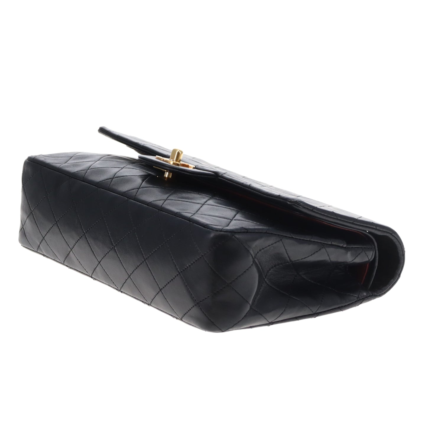 Chanel Classic Double Flap Medium Black GHW 1989/91
