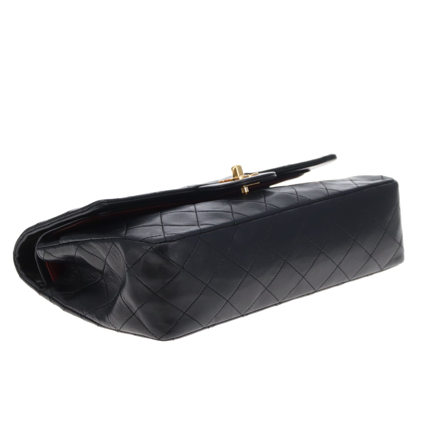 Chanel Classic Double Flap Medium Black GHW 1989/91