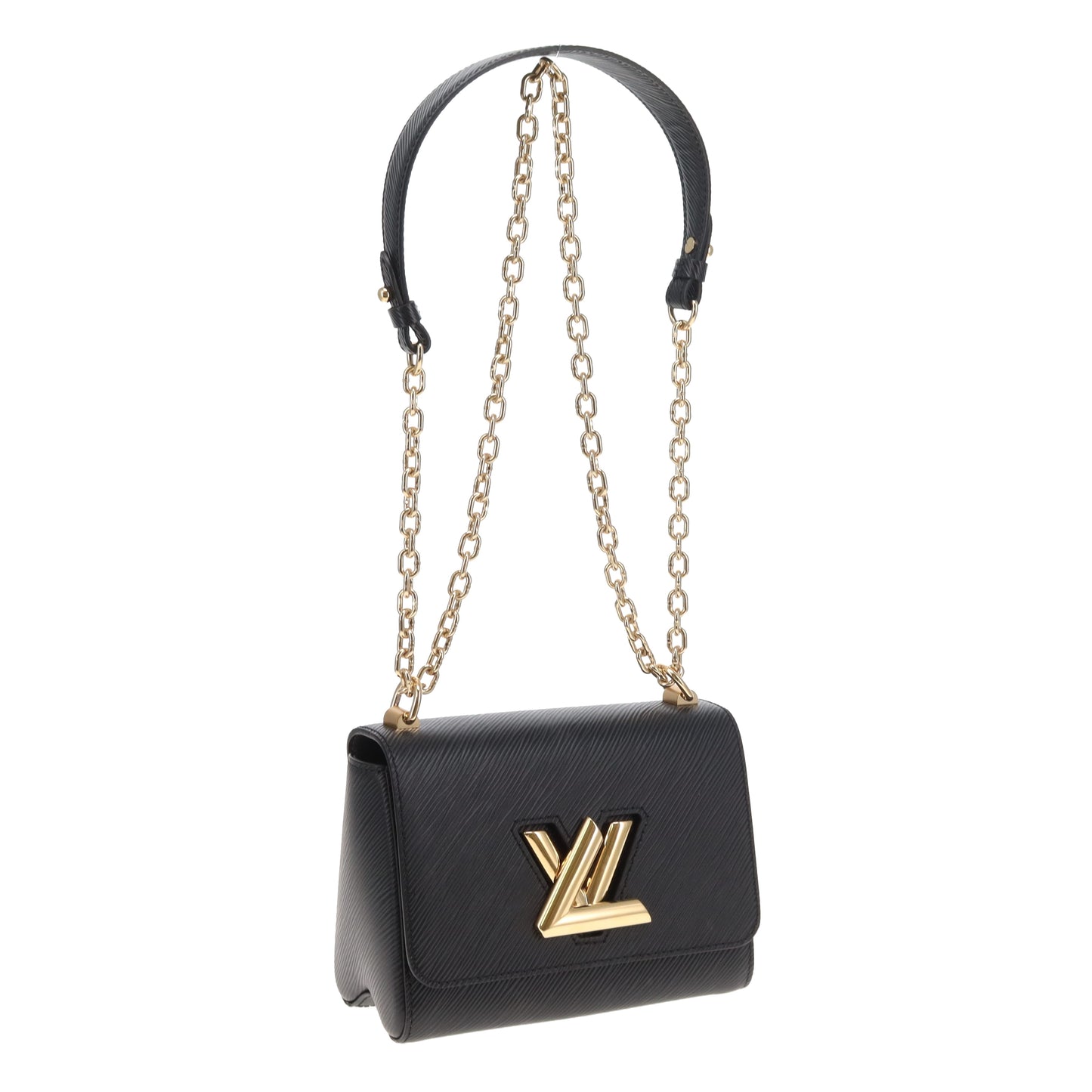 Louis Vuitton Twist PM Black Epi GHW (NFID)