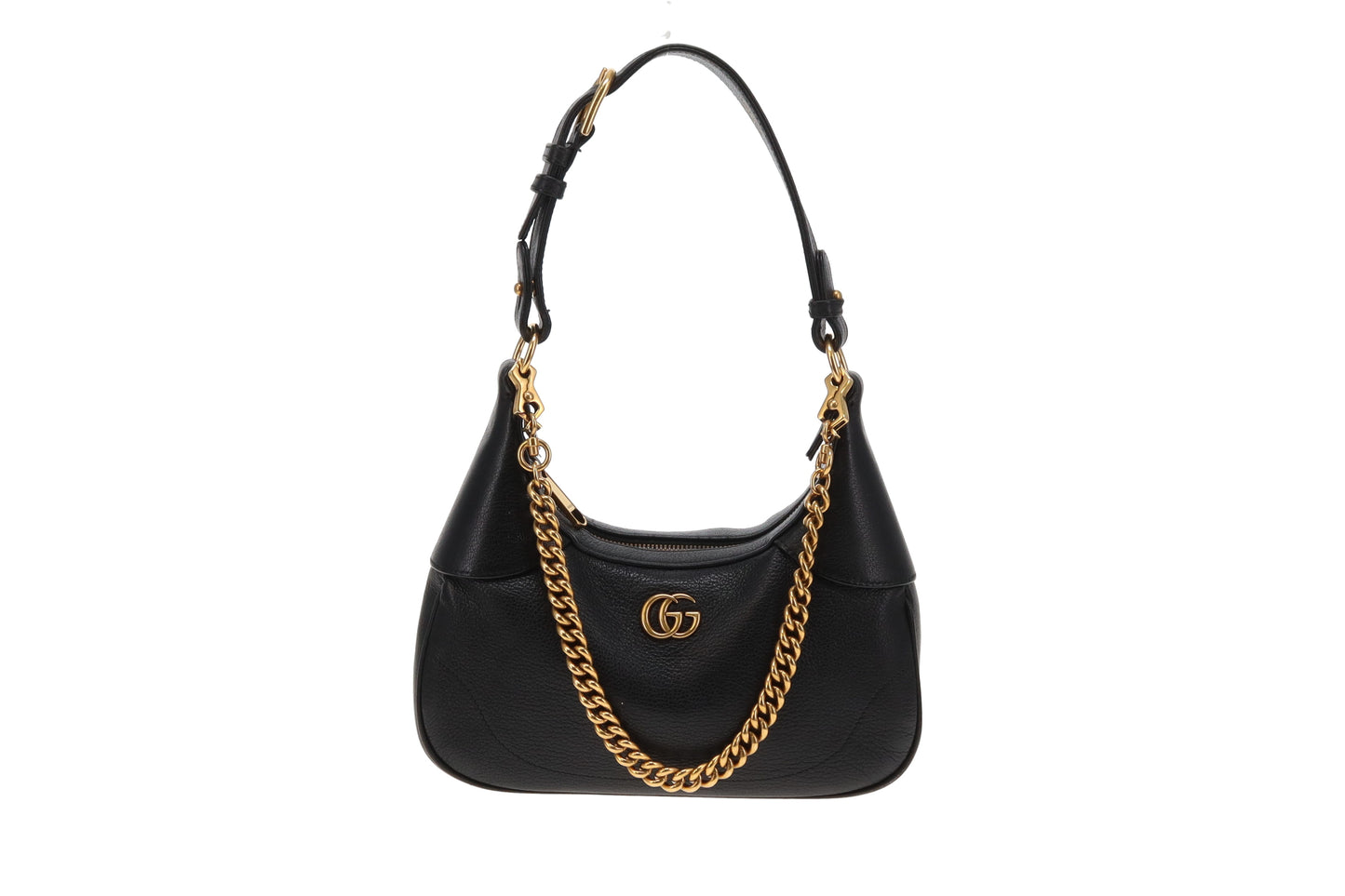 Gucci Aphrodite Black GHW Small Shoulder Bag