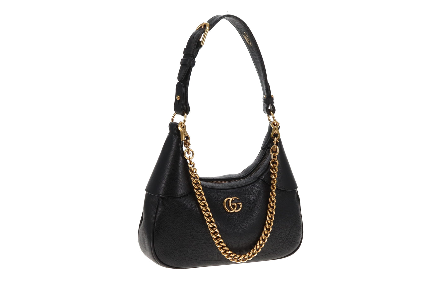 Gucci Aphrodite Black GHW Small Shoulder Bag