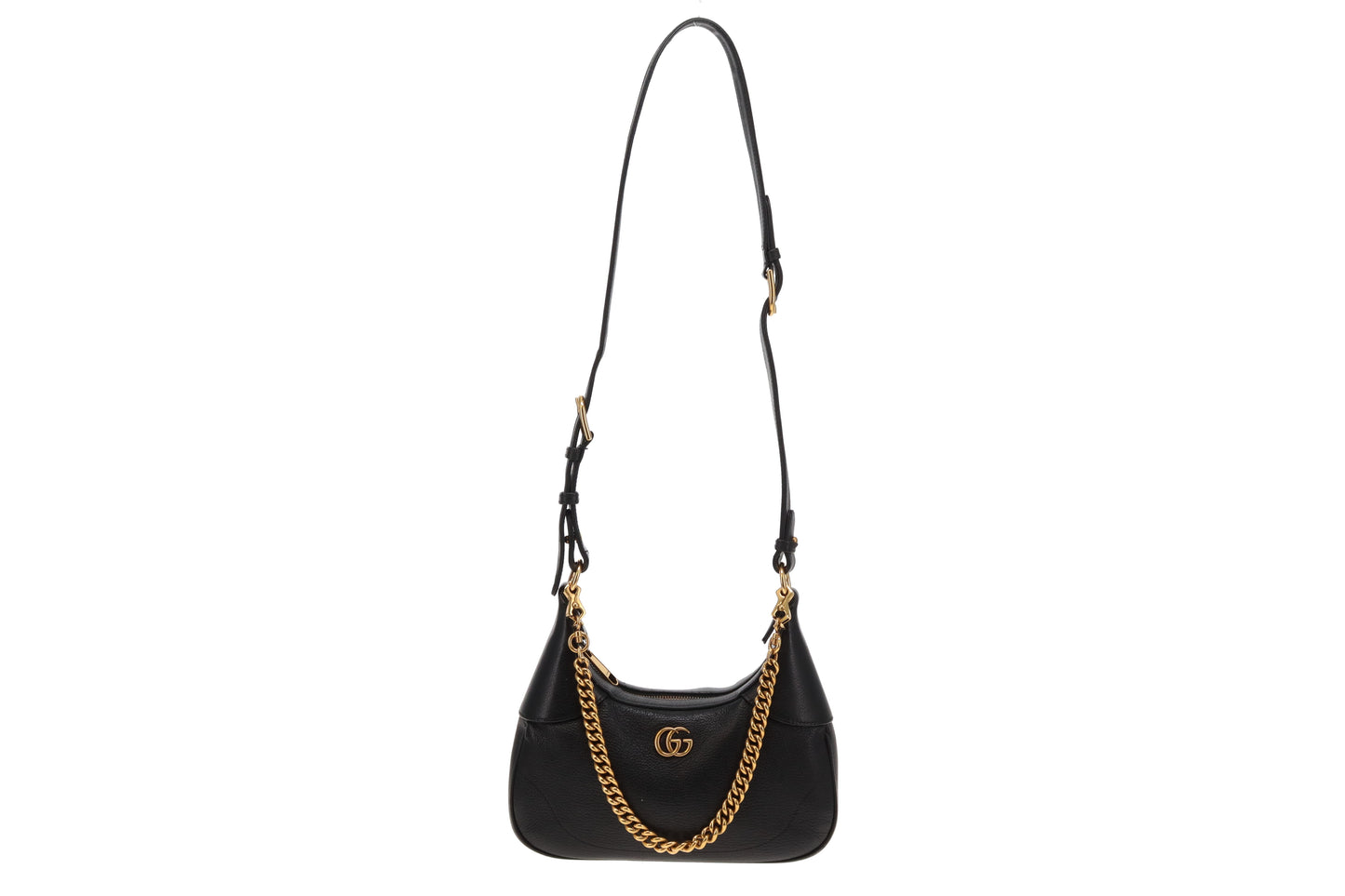 Gucci Aphrodite Black GHW Small Shoulder Bag
