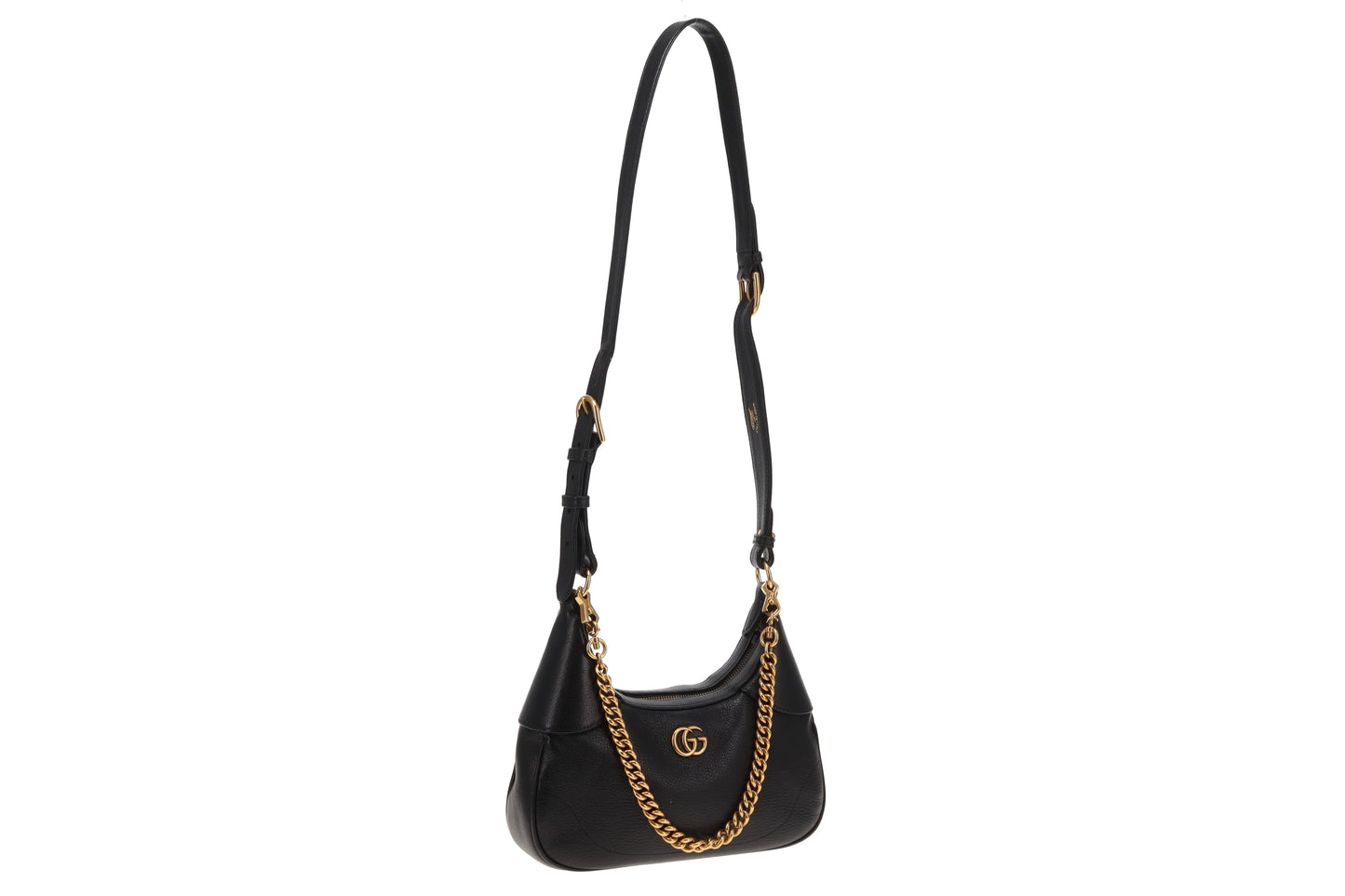 Gucci Aphrodite Black GHW Small Shoulder Bag