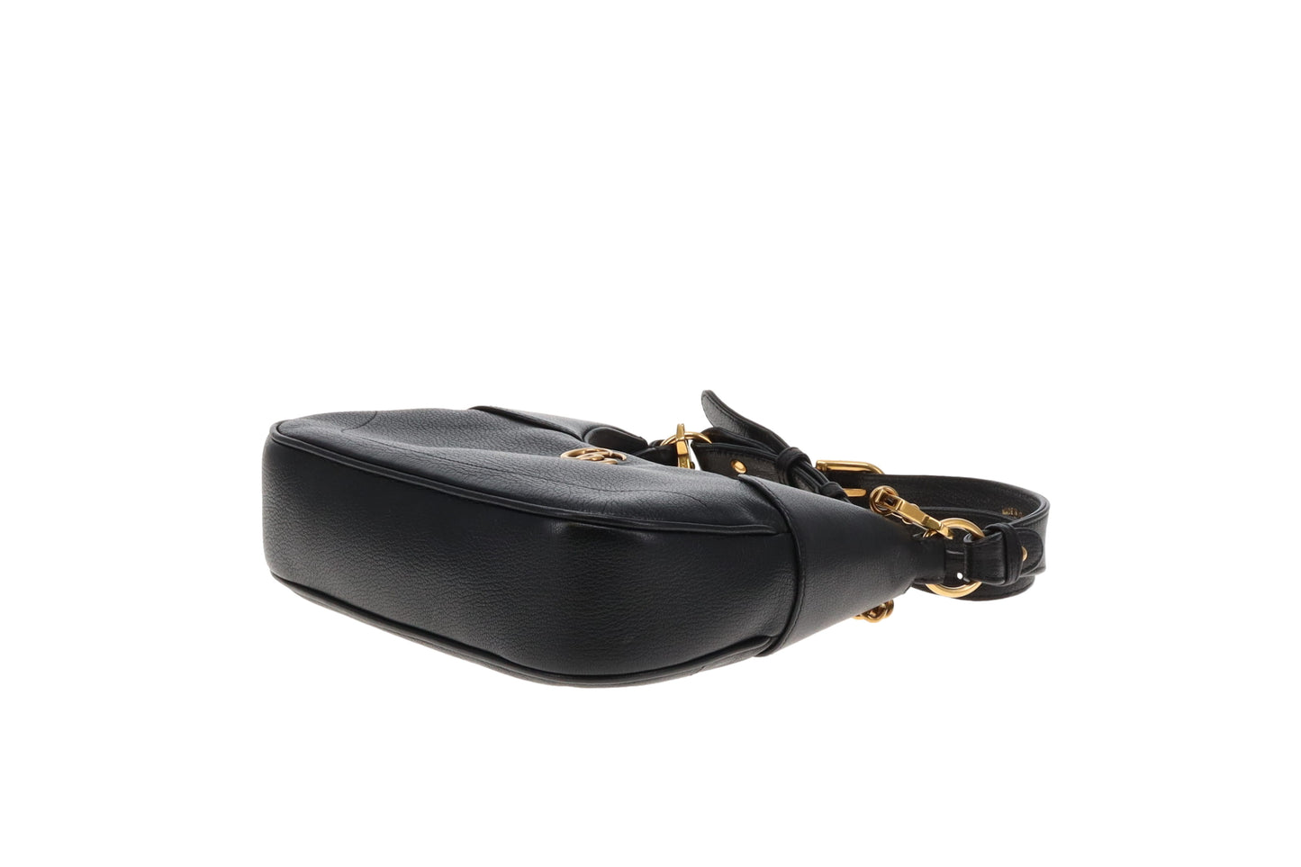 Gucci Aphrodite Black GHW Small Shoulder Bag