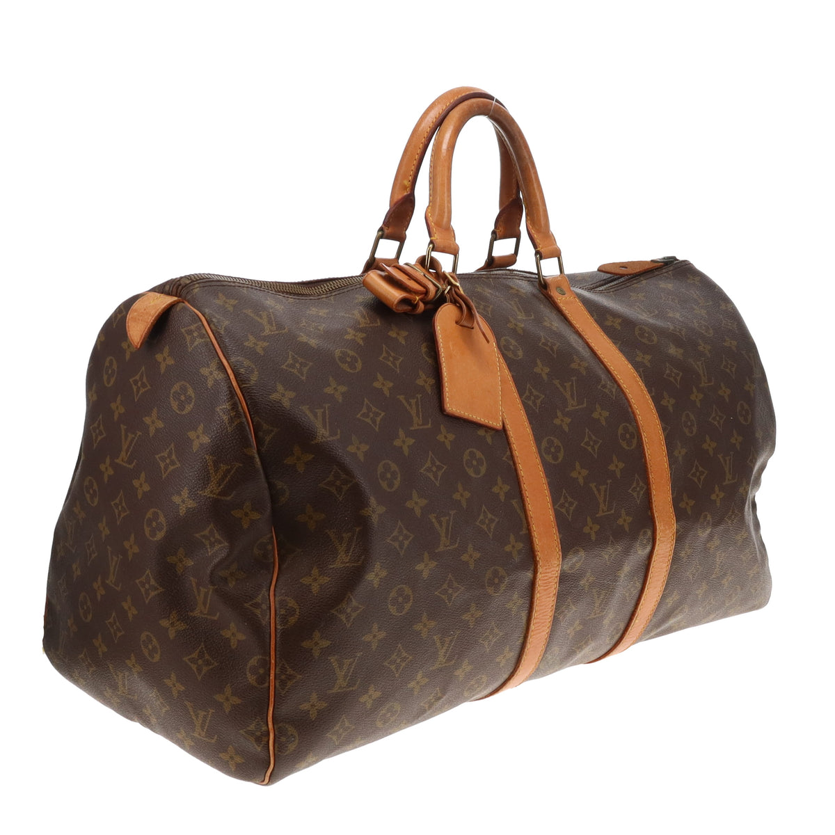 Louis Vuitton Keepall 55 Monogram Canvas Vintage SD824 1982