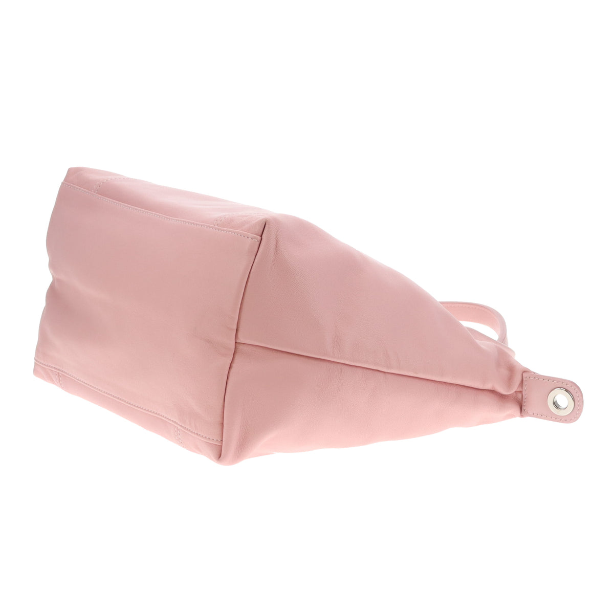Longchamp Le Pliage Cuir Small Baby Pink SHW