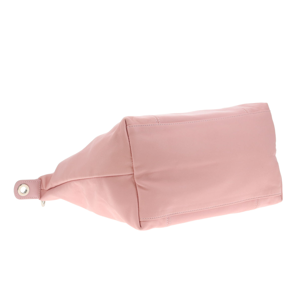 Longchamp Le Pliage Cuir Small Baby Pink SHW