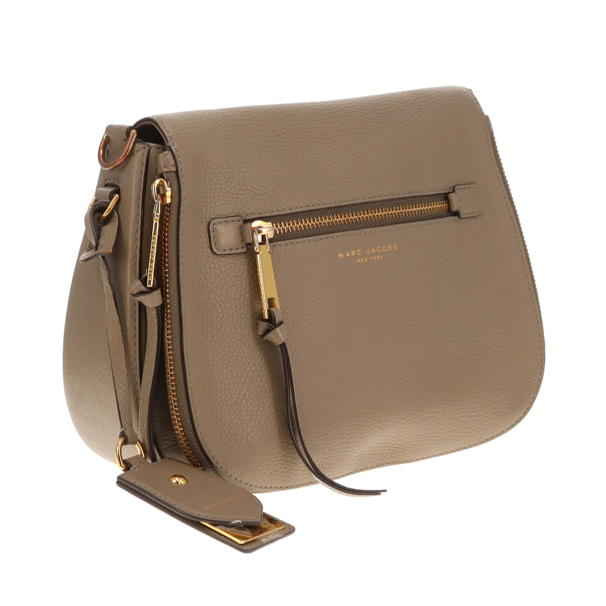 Marc Jacobs Recruit Saddle Bag Large Leather