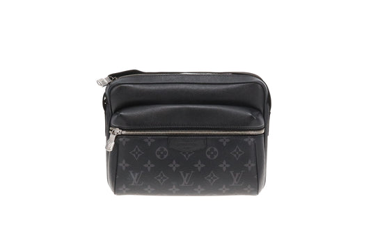 Louis Vuitton Outdoor Messenger Bag In Taiga Monogram Eclipse (NFID)