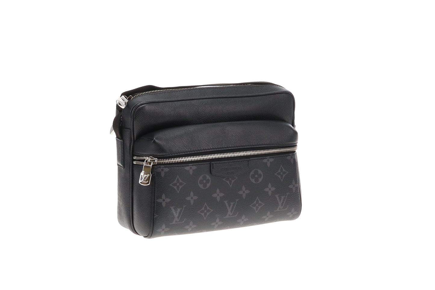 Louis Vuitton Outdoor Messenger Bag In Taiga Monogram Eclipse (NFID)