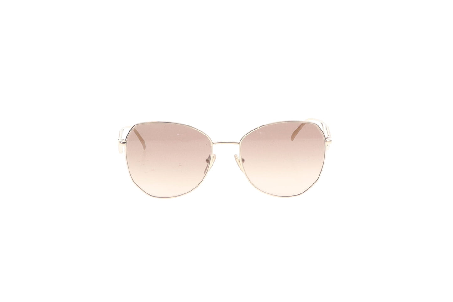 Prada Sunglasses SPR57Y Gold Tone Sunglasses