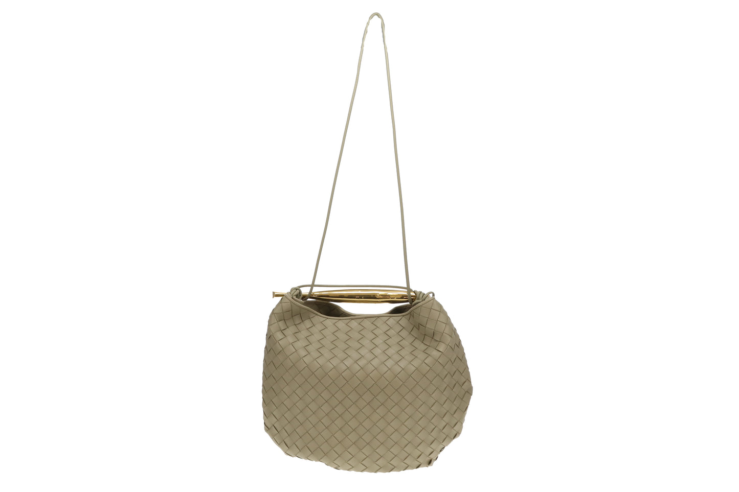 Bottega Veneta Travertine Intrecciato Medium Sardine 2022