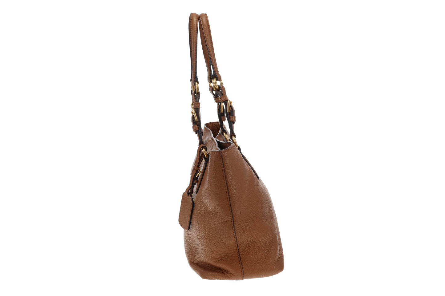 Prada Tan Vitello Daino Tote