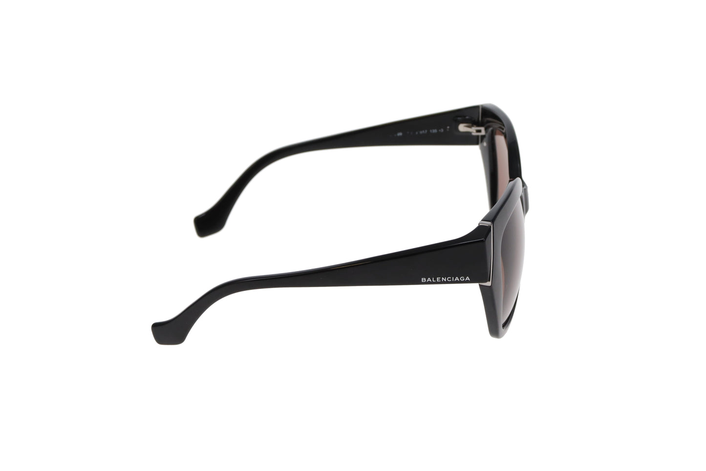 Balenciaga Oversized Black Sunglasses